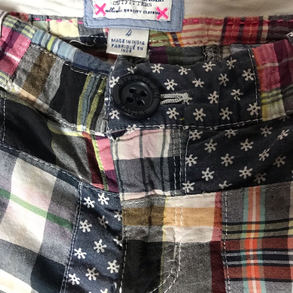 American Eagle Patchwork Short Shorts - image 7